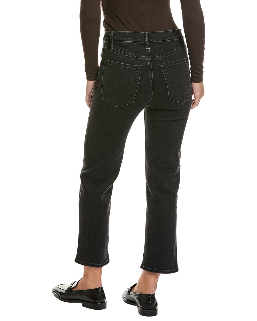FRAME Denim | Womens | Petite Denim Meteor Pixie Le Sleek Straight Jean | Black