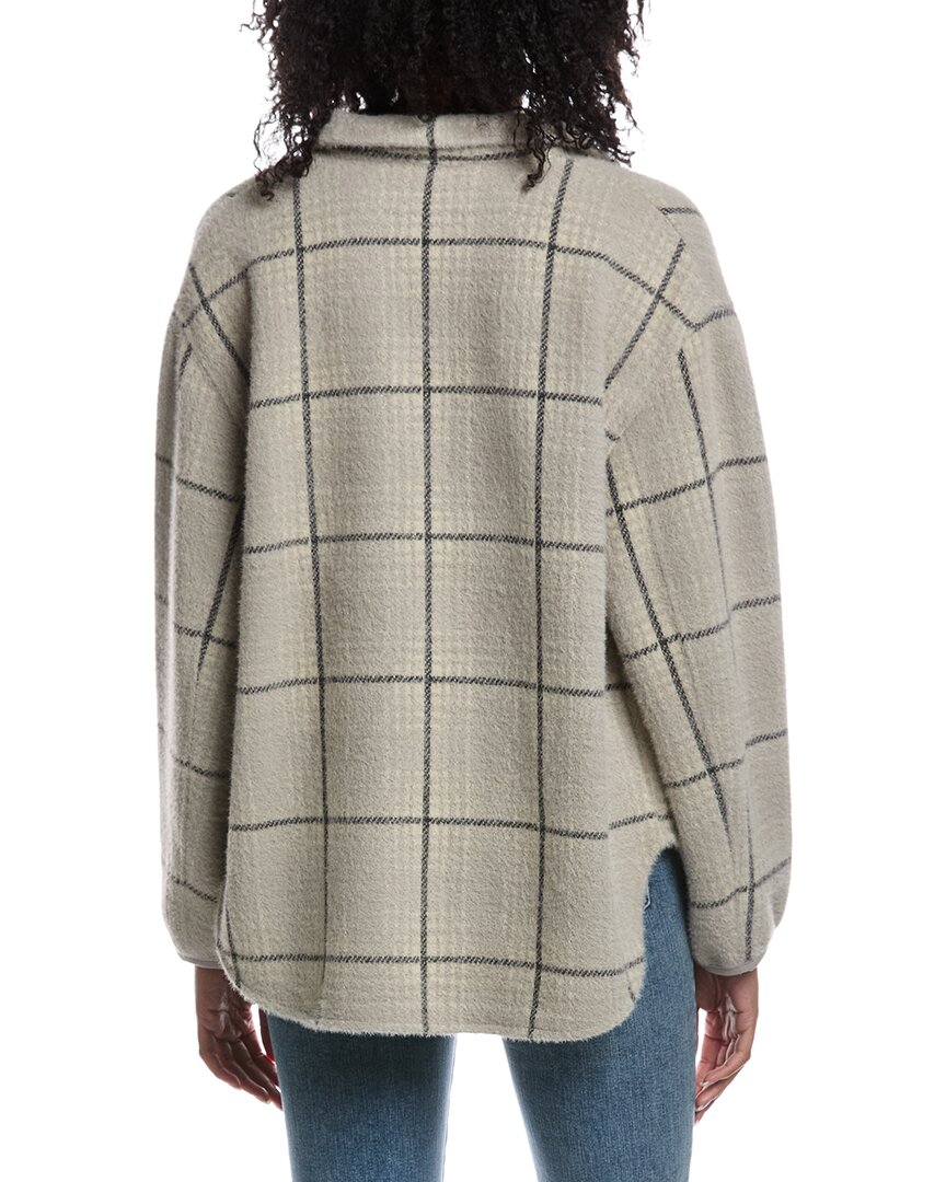 Z SUPPLY | Womens | Bronx Plaid Jacket | gray
