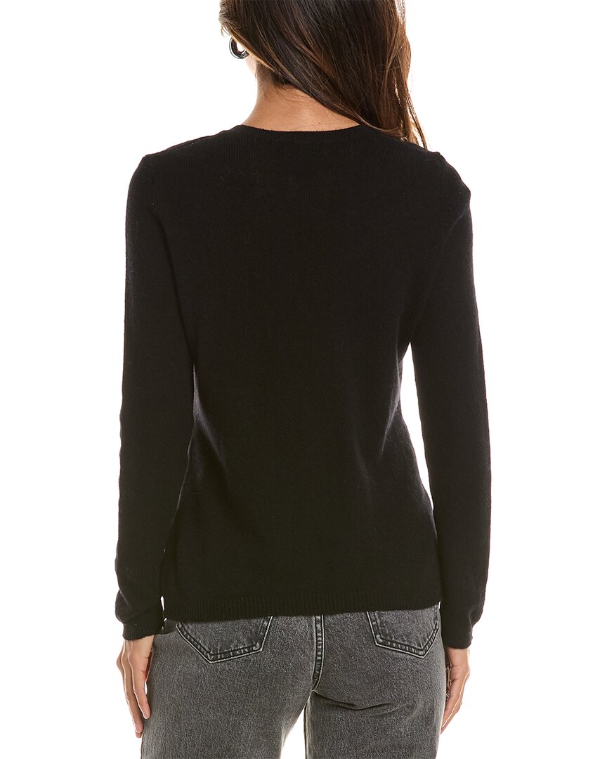 Forte Cashmere | Womens | Basic Crewneck 100% Cashmere Sweater | Grey