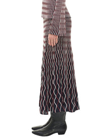 SIMKHAI | Womens | Aliza Midi Skirt | Red