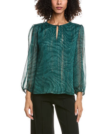 Tommy Bahama | Womens | Bayside Zebra Blouse | Briny Deep