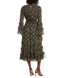 Cinq a Sept | Womens | Windswept Meadow Kinsley Maxi Dress | Black