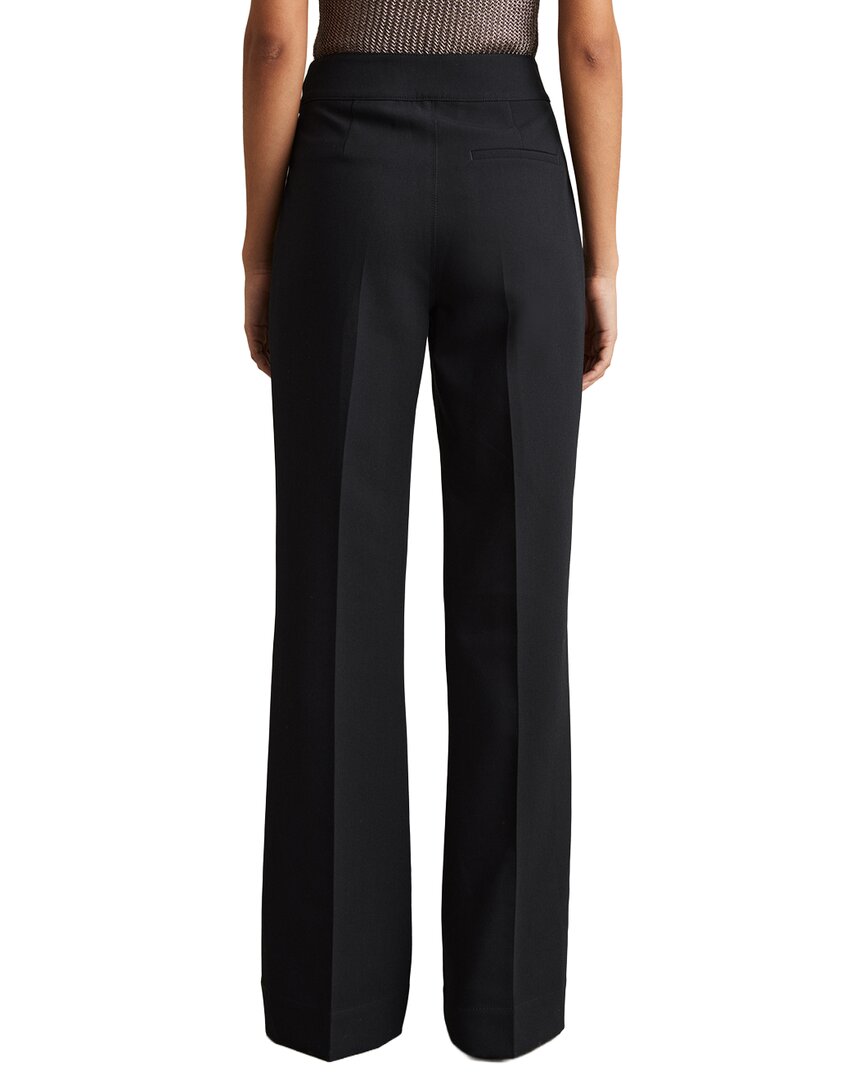 Reiss | Womens | Sidney Wide Leg Button Trouser | Navy
