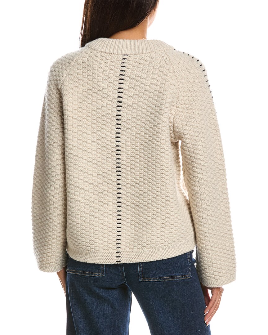 rag & bone | Womens | Norma Wool Sweater | Ivory