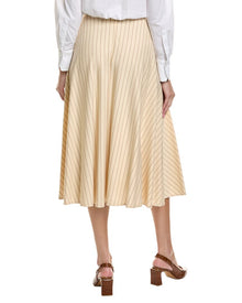 Max Mara | Womens | MM by Pelota Jersey Skirt | Ivory