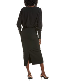 ALEXIS | Womens | Fraser Midi Dress | Black