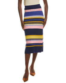 tyler boe | Womens | Georgia Wool-Blend Skirt | Multi