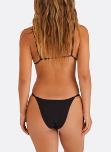 Ultra Brief Bikini Bottom | Dark Seas Black