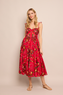 Sunray Dress | Gemma Scarf Pink