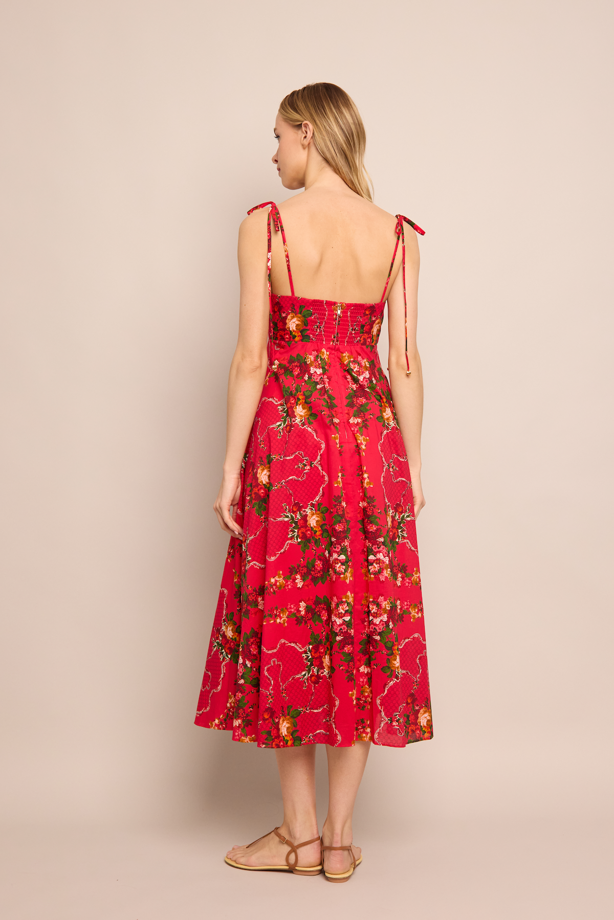 Sunray Dress | Gemma Scarf Pink