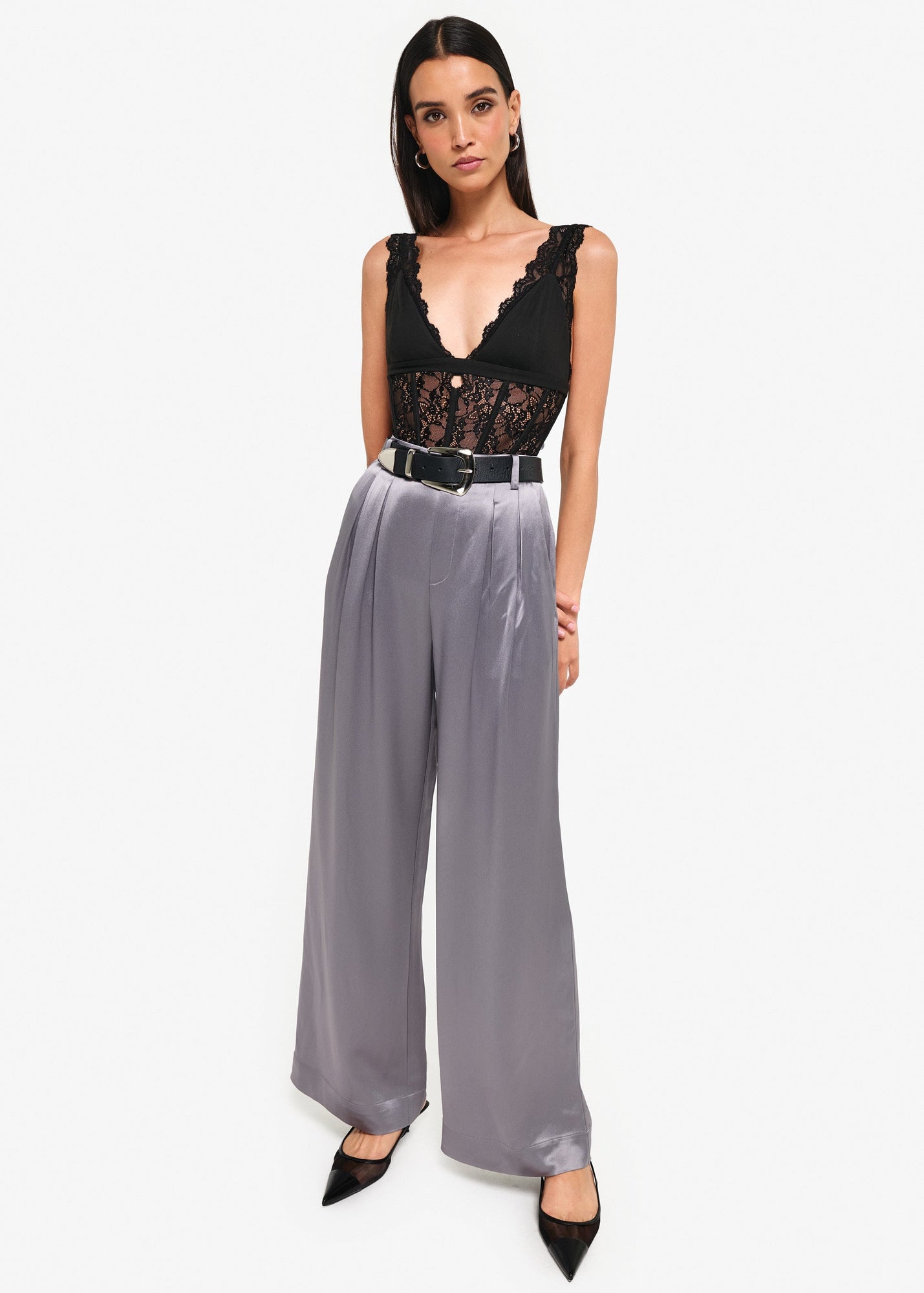 Carlotta Bodysuit | Black