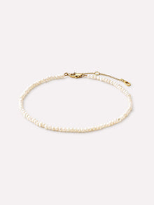 14K Gold Plated Freshwater Pearls Summer Sea Beach Anklet Chain Anklets For Women Ana Luisa Crew Milly