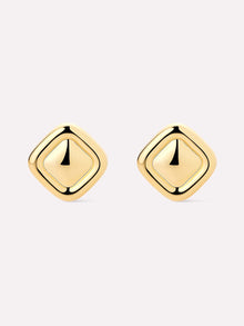 Clara Stud Earrings | 14K Gold on Brass
