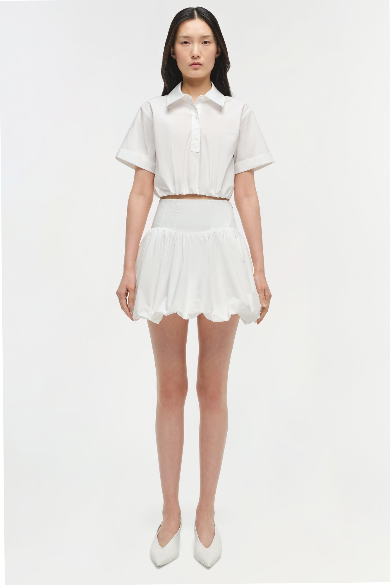 Womens | Nicky Cotton Top | White