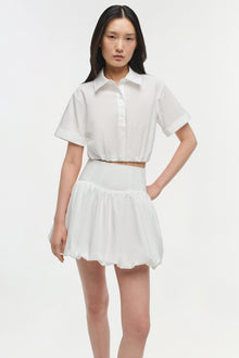 Womens | Nicky Cotton Top | White