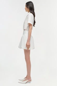 Womens | Nicky Cotton Top | White