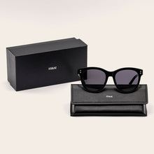 Unisex | Sasha Oversized Italian Acetate Sunglasses | Black
