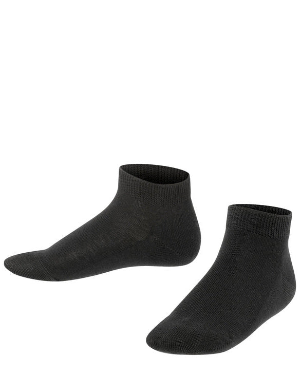 Unisex Kids | Family Sneaker Socks Kids | Black