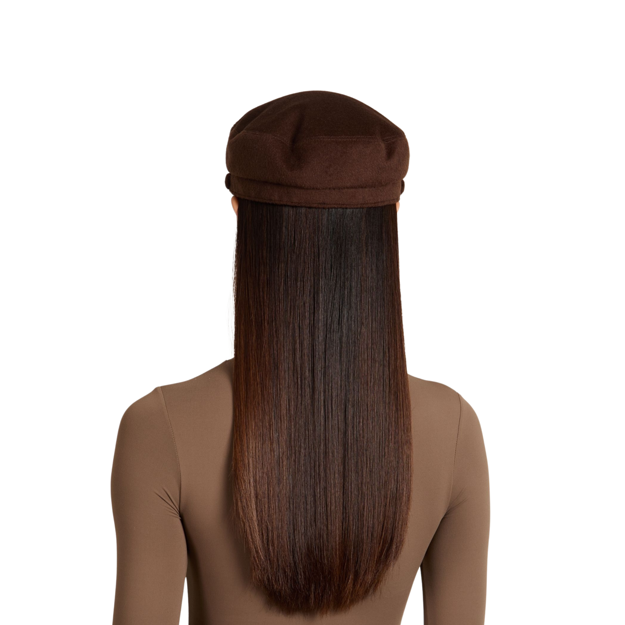 Marina Wool Cap | Chocolate