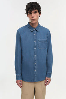 Mens | Dwayne Shirt | Washed Chambray