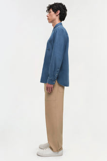 Mens | Dwayne Shirt | Washed Chambray