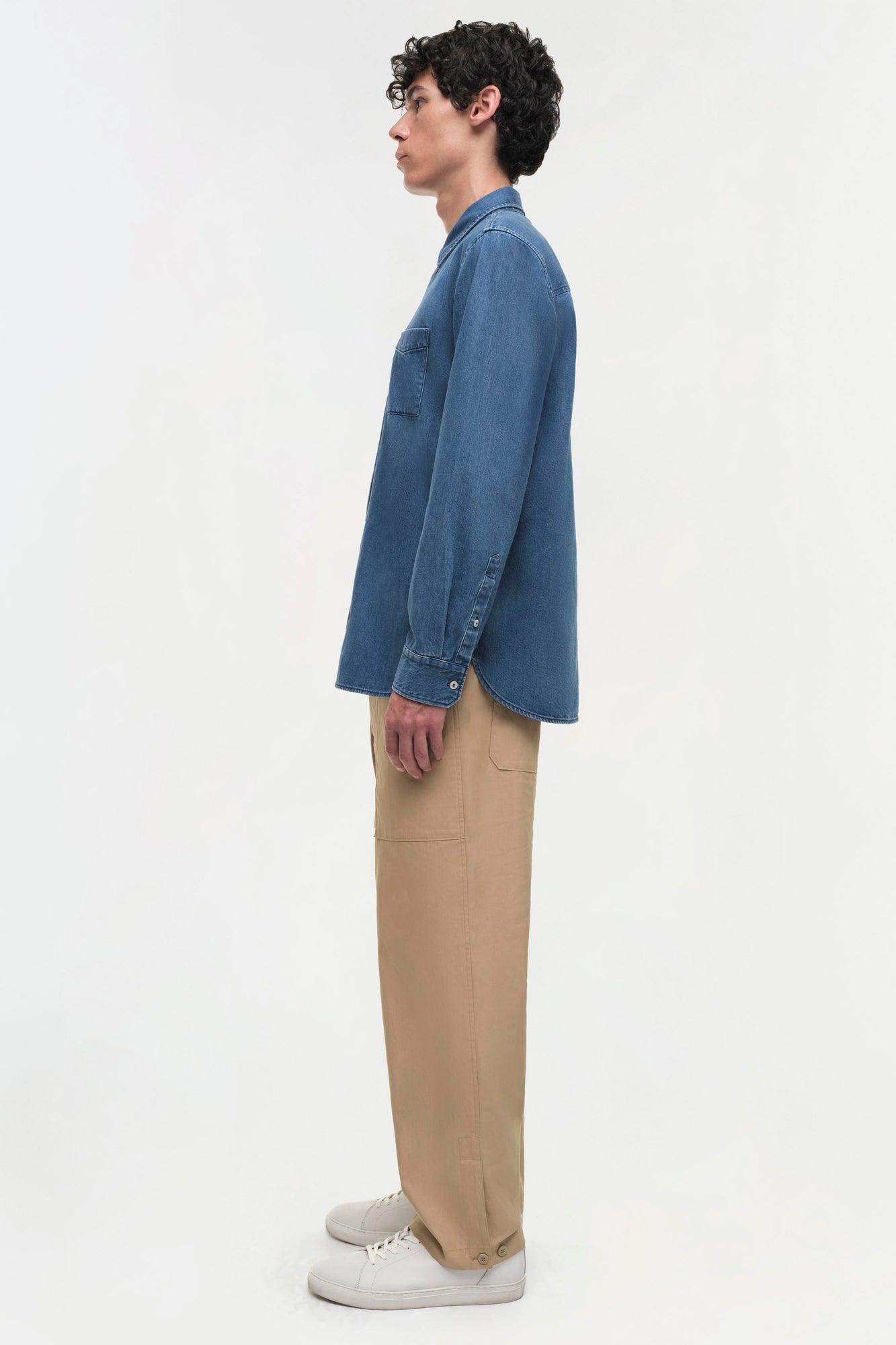 Mens | Dwayne Shirt | Washed Chambray