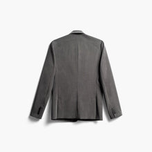 Mens Charcoal Velocity Blazer - Back View