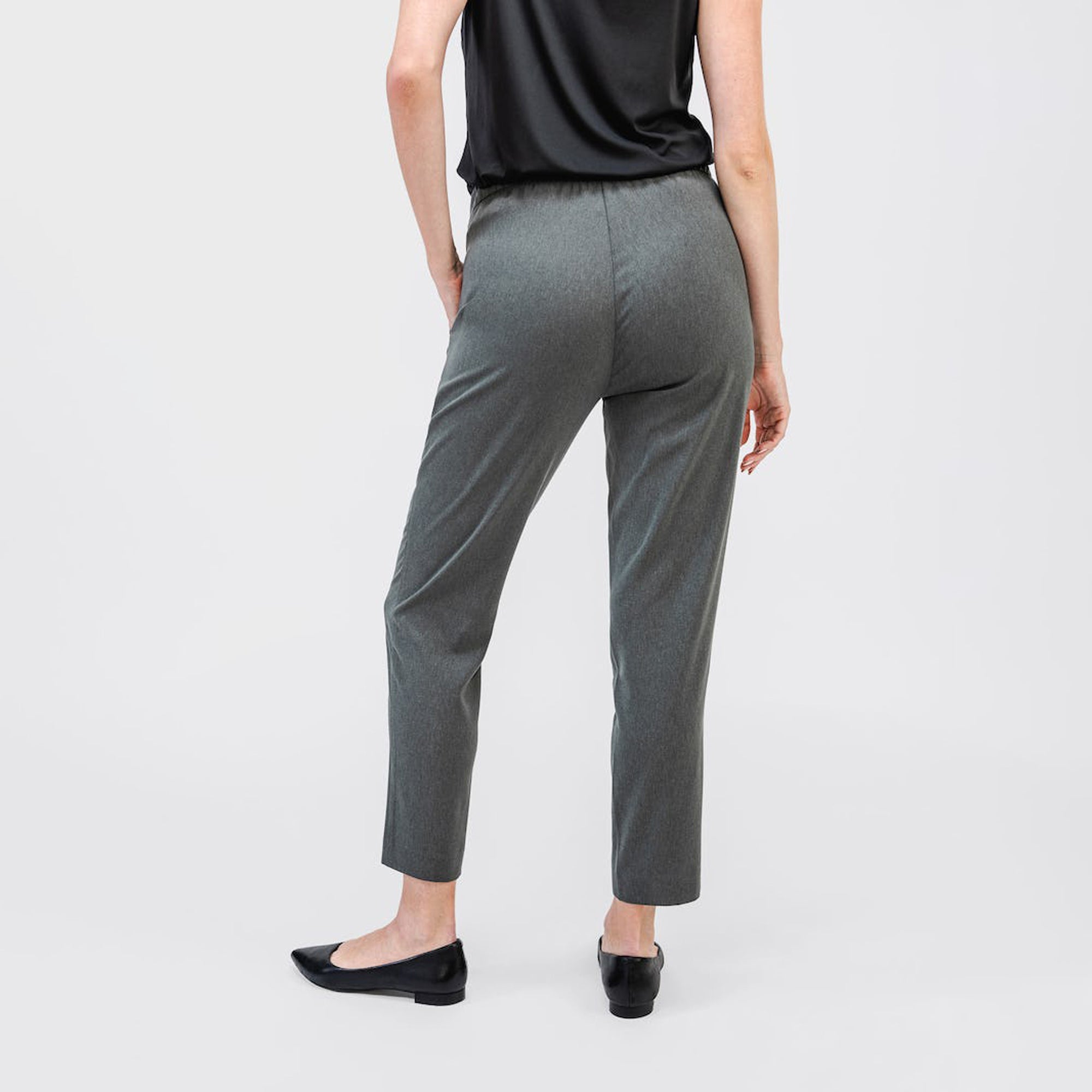 Womens | Swift Drape Pant | Charcoal Heather