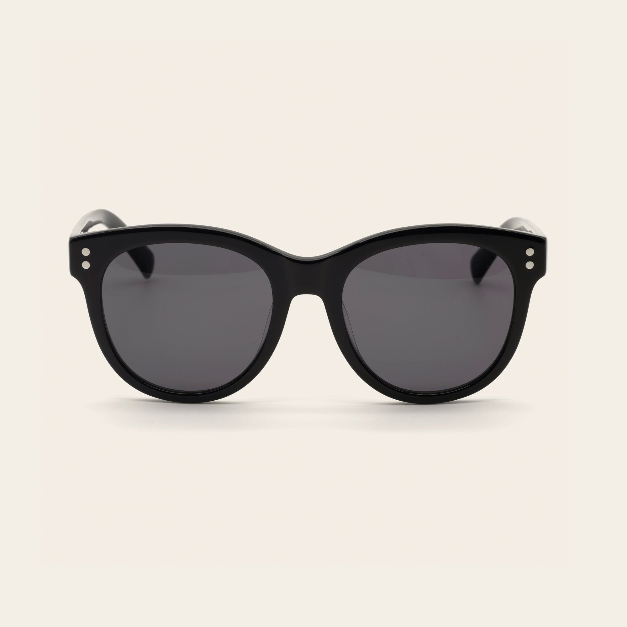 Unisex | Sasha Oversized Italian Acetate Sunglasses | Black