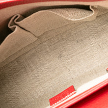 Gucci | Pre-Owned Medium Dollar Calf Interlocking G Satchel | Red