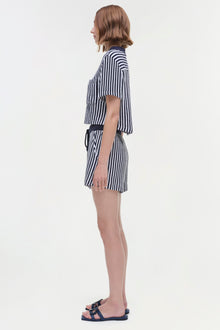 Womens | Ireland Shirt | Midnight Stripe