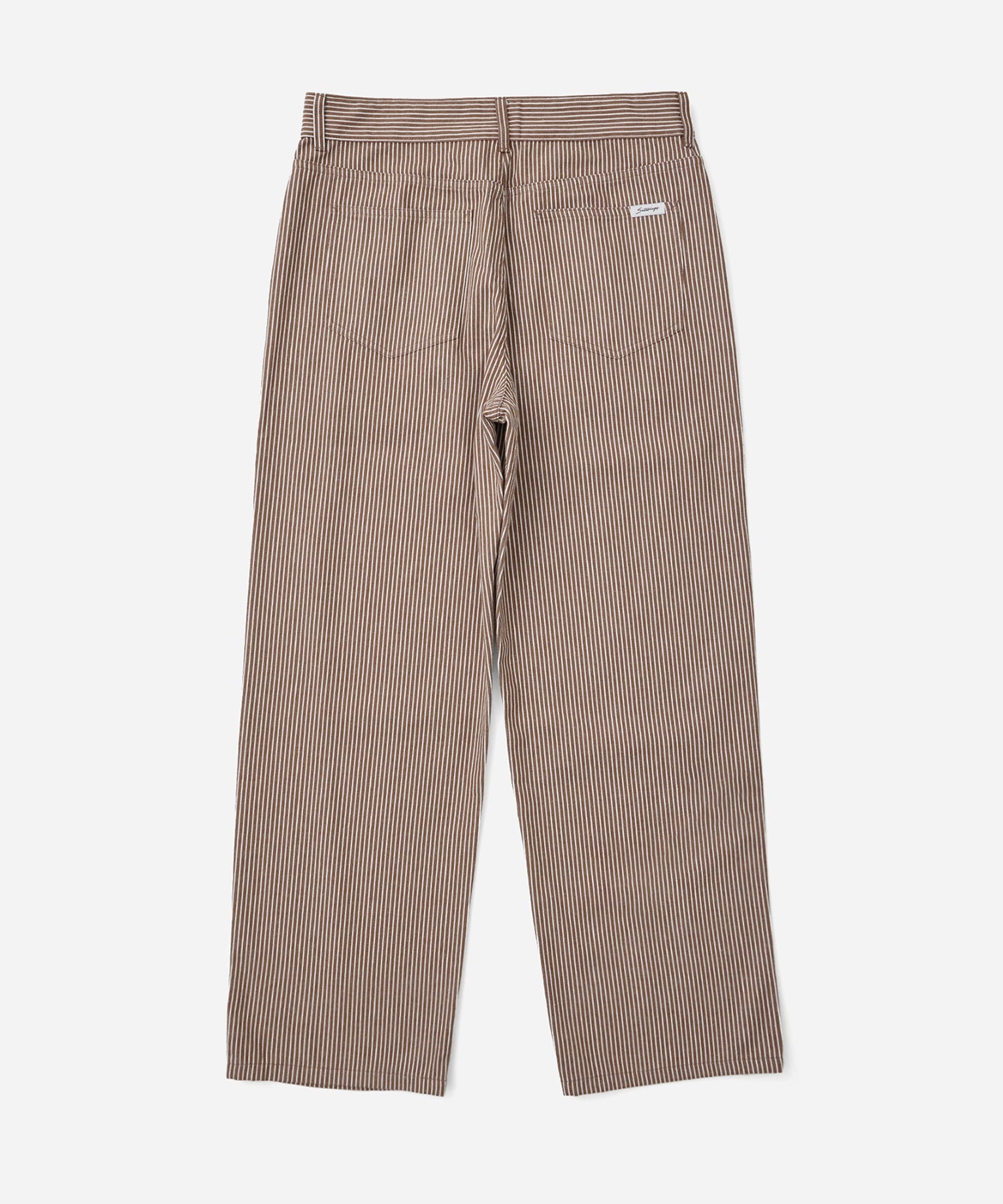 Dark Earth | George Stripe Cotton Twill Pant