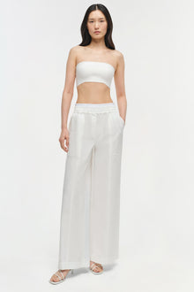 Womens | Falan Compact Knit Bralette | Ivory