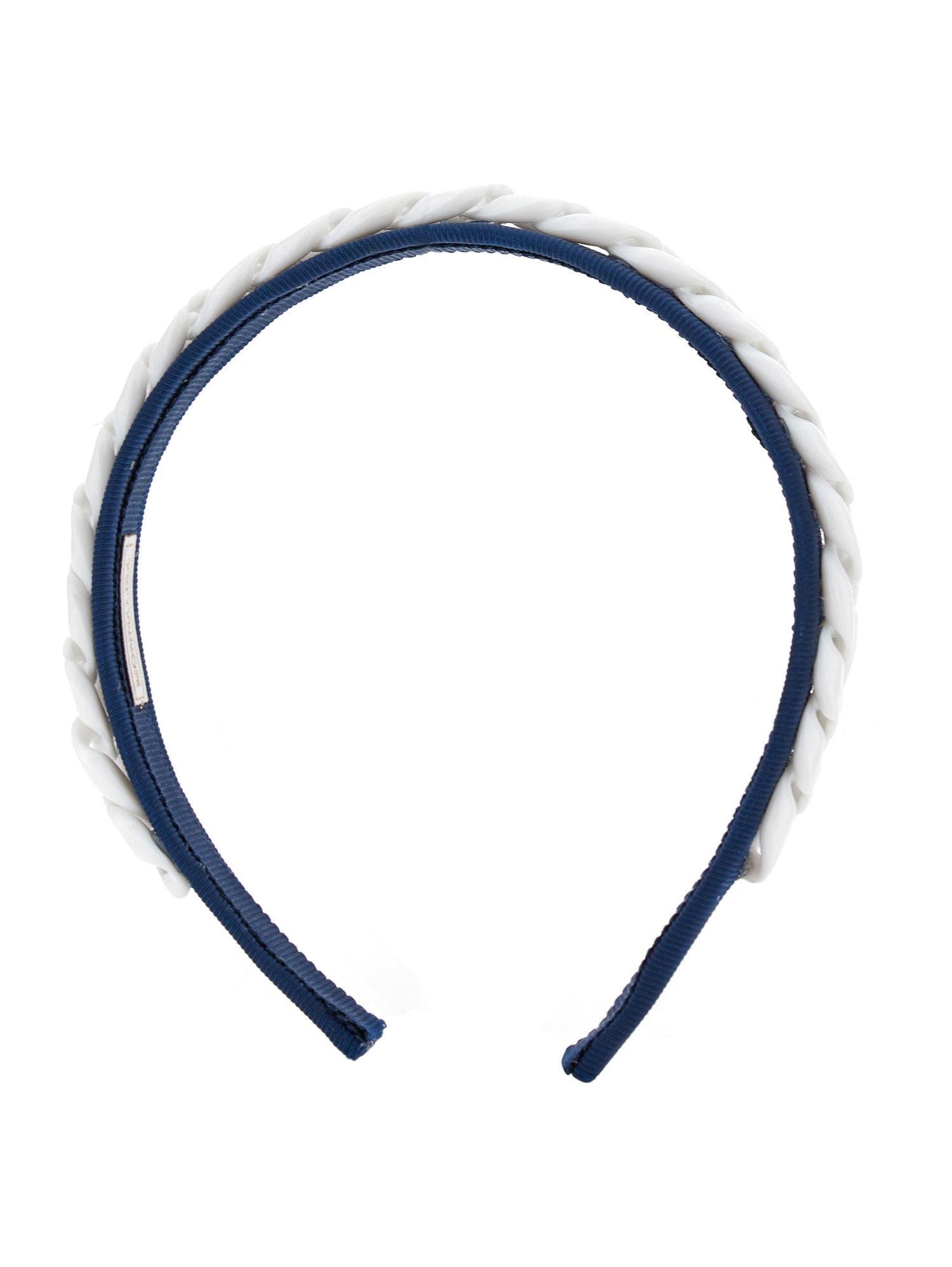 Girls | Candy Hair Band | Blue/White