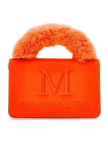 Girls | Coated Fabric Bag | Orange