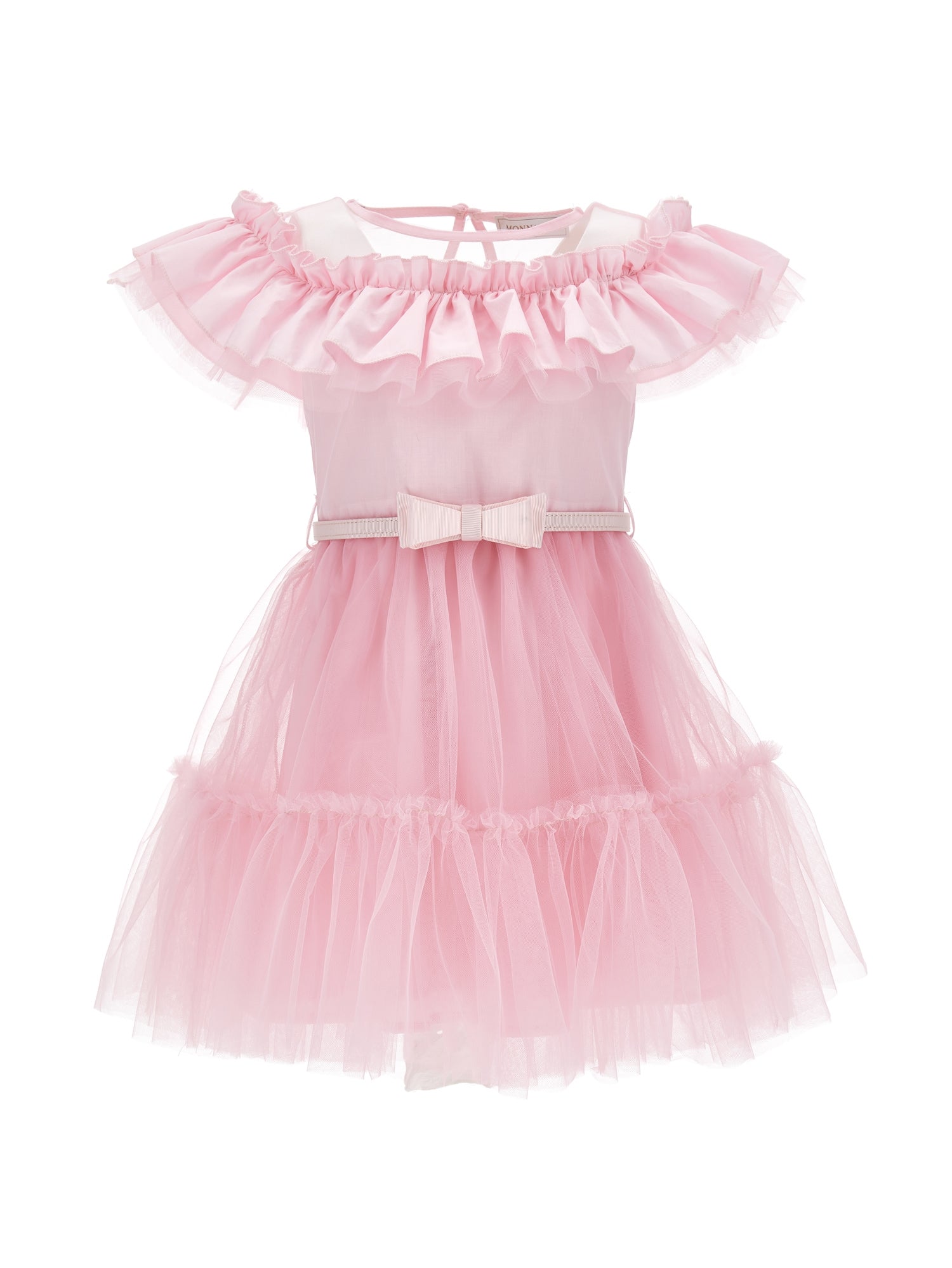 Girls | Tulle Dress With Flounce | FairyTale Pink
