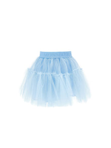Girls | Silk Tulle Tutu Skirt | Sky Blue