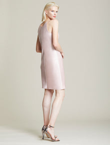 Cowl Satin Slip Dress - Halston