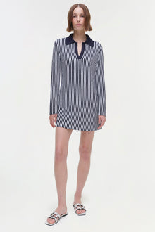 Womens | Jessy Dress | Midnight Stripe