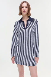 Womens | Jessy Dress | Midnight Stripe