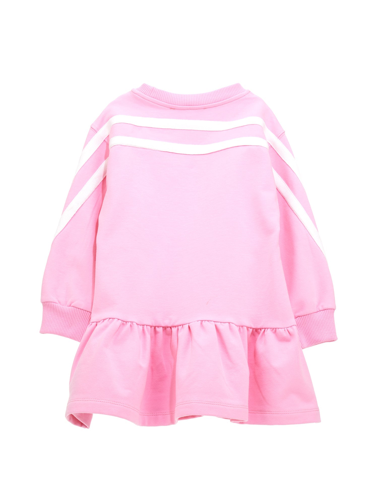 Girls | Mickey Mouse Fleece Dress | Candy Pink/Cream