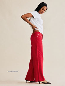 washed red