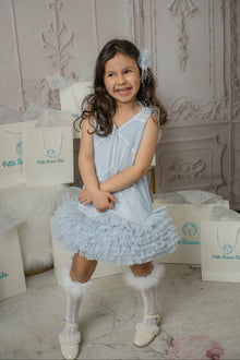 Skylar Blue Tulle Tutu Dress | Blue