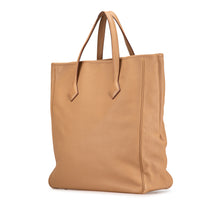 Hermes | Pre-Owned Clemence Victoria II Cabas 35 | Brown/Caramel