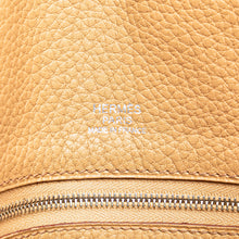 Hermes | Pre-Owned Clemence Victoria II Cabas 35 | Brown/Caramel
