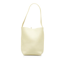 The Row | Pre-Owned Medium N/S Park Tote | Yellow/Light Yellow