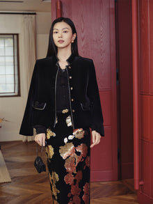 National Style Chinese Jacket | Black