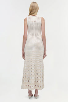 Womens | Zelma Knit Maxi Dress | Sand Multi