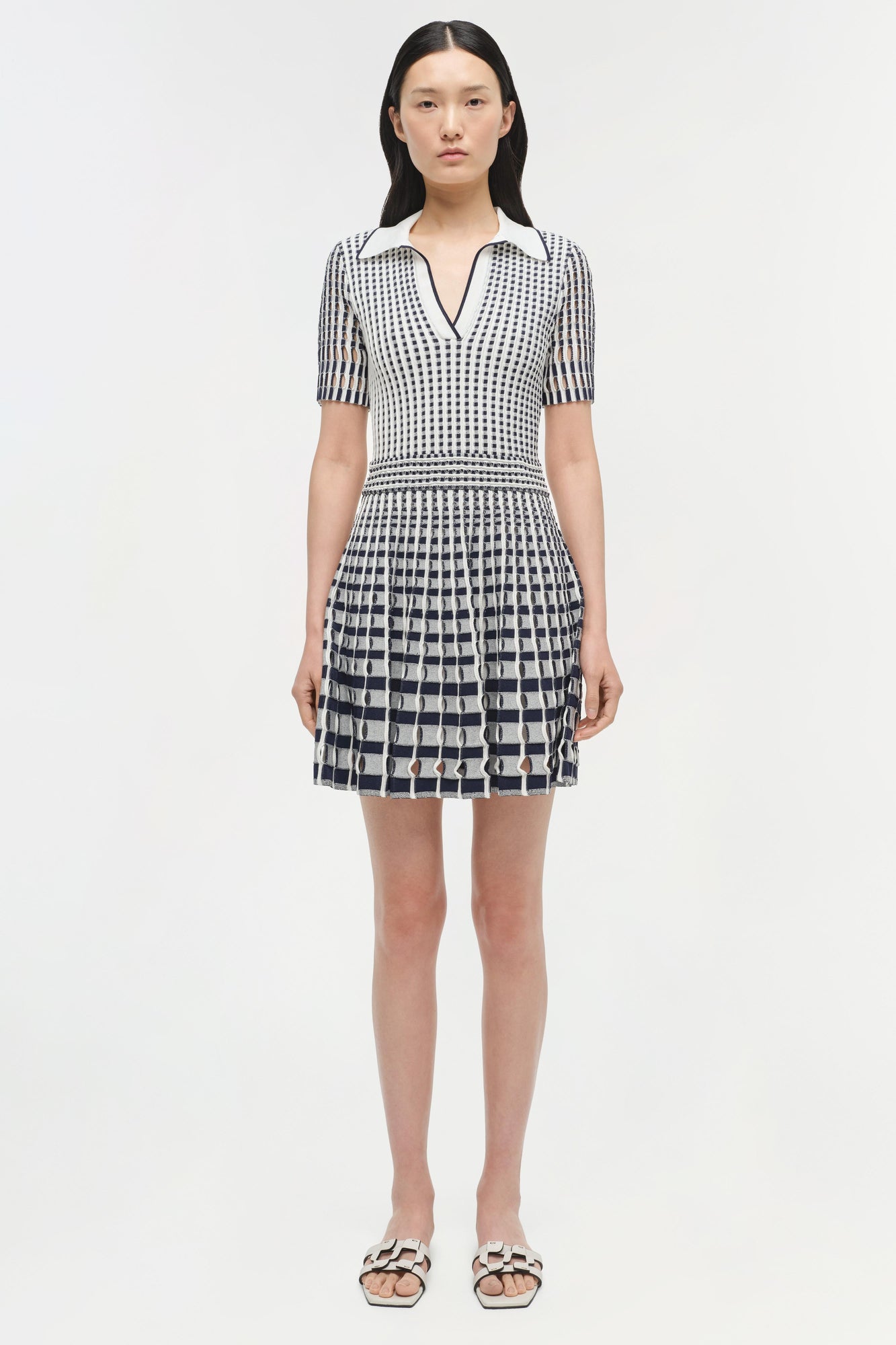 Womens | Tovi Knit Mini Dress | Midnight Multi