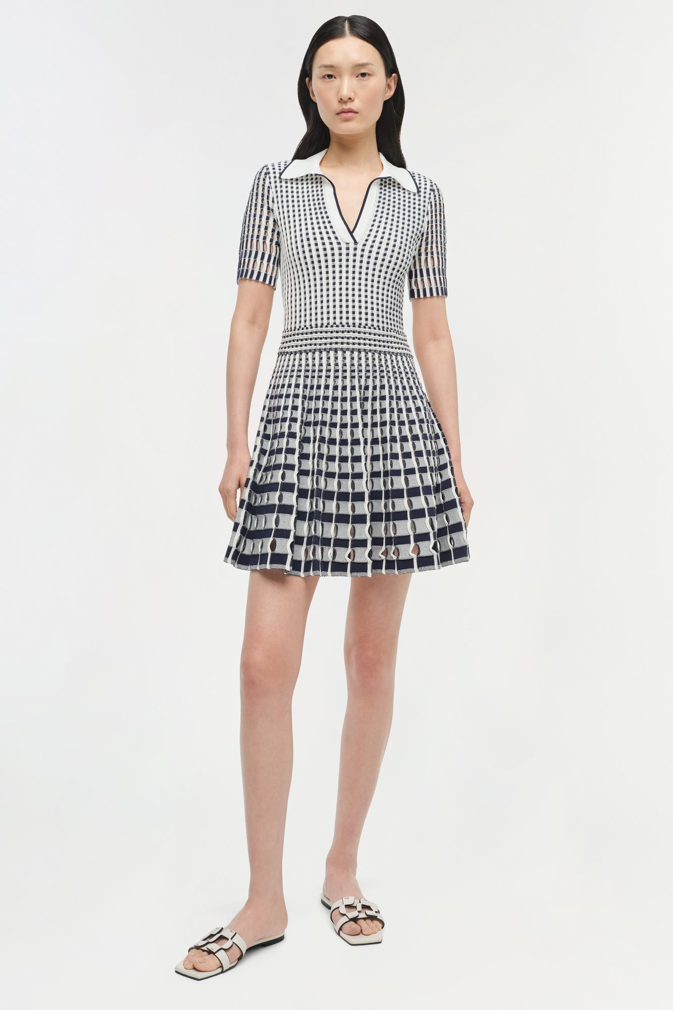 Womens | Tovi Knit Mini Dress | Midnight Multi